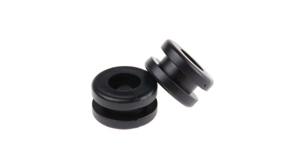 Cable Grommet, 7.8mm, Black